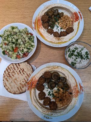  at Hummus Bar - Király Utca in Budapest