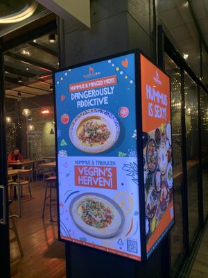   at Hummus Bar - Király Utca in Budapest