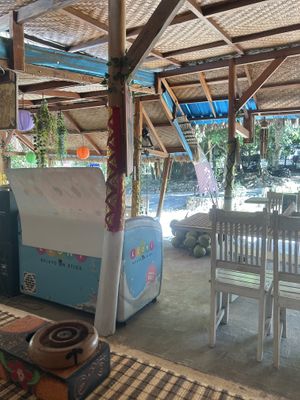 seating  at AB Bar & Resto in Penida Island