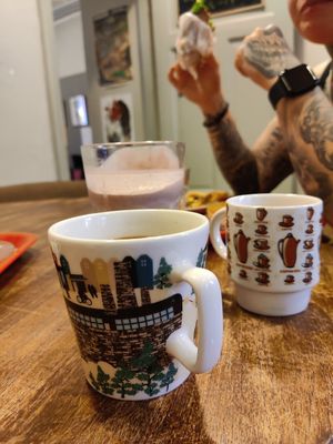 Coffee and books at Turun Kirjakahvila in Turku