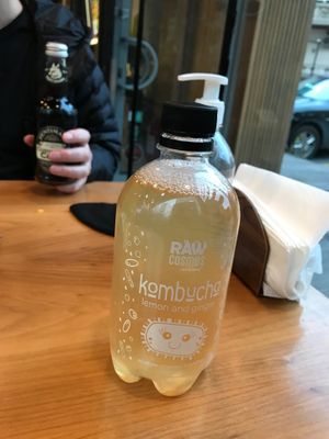 kombucha at Markt Kitchen in Skopje