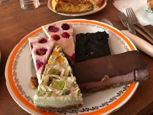 Sweet treats at Markt Kitchen in Skopje