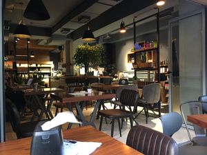 Restaurant and shop. at Markt Kitchen in Skopje