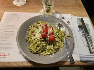 GrünGrünGrün sind Reginas feine Nudeln  at Grosser Kiepenkerl in Muenster