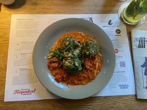 Spinatknödel  at Grosser Kiepenkerl in Muenster