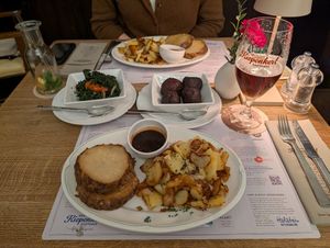 Sellerie Steak at Grosser Kiepenkerl in Muenster