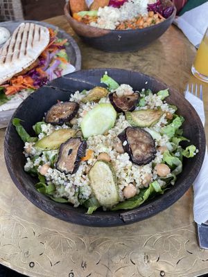 la boulghour salad (59 DH)  at Fine Mama in Marrakech