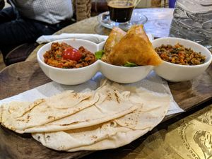 Decouverte Baldi - probably not vegan at Fine Mama in Marrakech