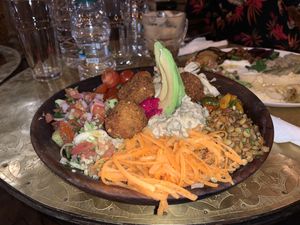 SOOOOO DELICIOUS!!!!!!!!  at Fine Mama in Marrakech