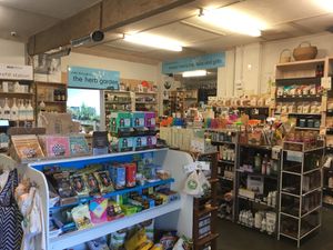 Inside the shop.  at The Herbal Dispensary in Raglan