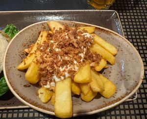 Truffle fries.  at Peter Pane - East Side Mall in Berlin
