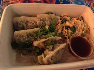 Dumplings  at Silk Road - Food Stand in Oslo