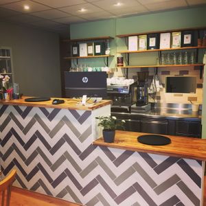 The restaurant room  at Cafe Aum in Issy-les-moulineaux