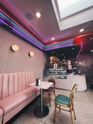 Pink!!  at Erin McKenna's Bakery in Santa Monica