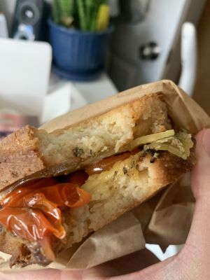 Gouda melt  at Erin McKenna's Bakery in Santa Monica