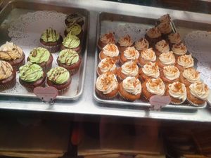 Cupcakes at Erin McKenna's Bakery in Santa Monica