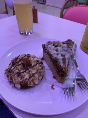 Donut, cinnamon cake  at Erin McKenna's Bakery in Santa Monica
