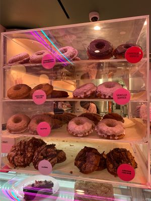 It’s so hard to choose! at Erin McKenna's Bakery in Santa Monica