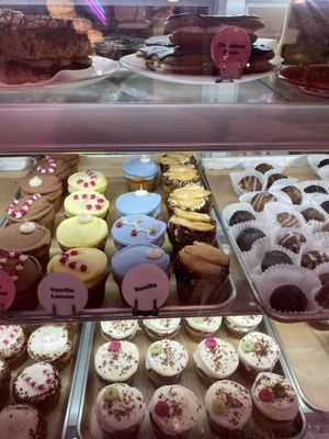 Display case 12/20/19 at Erin McKenna's Bakery in Santa Monica