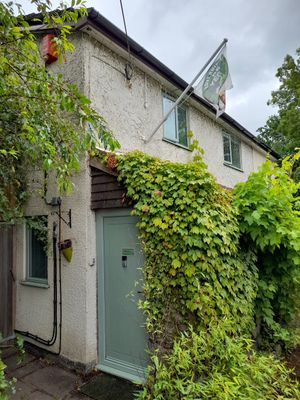 Entrance at The Base Vegan Retreat & Small Animal Sanctuary in Bristol