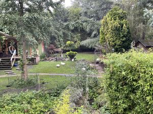 View from the garden view  bedroom  at The Base Vegan Retreat & Small Animal Sanctuary in Bristol