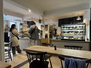 Counter  at Copenhagen Coffee Lab - Piedade in Lisbon