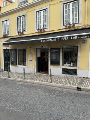 Outside   at Copenhagen Coffee Lab - Piedade in Lisbon