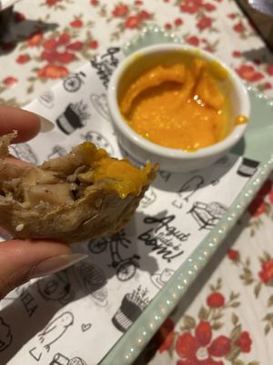 Pastel de forno de cogumelo   at Emporio Canela in Canela