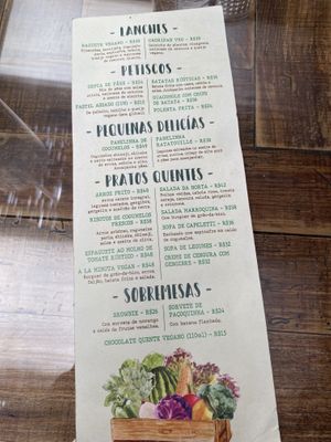 All vegan dishes   at Emporio Canela in Canela