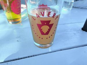 Palindrome pale ale at Lavery Brewing Co in Erie