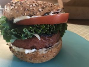 Classic Beyond Burger at The Gradient in Brooklyn