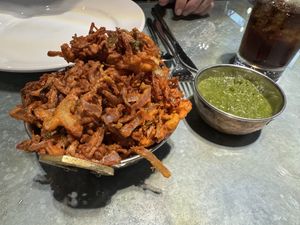 ONION BHAJI  at Spice Juneau Indian Cuisine in Juneau