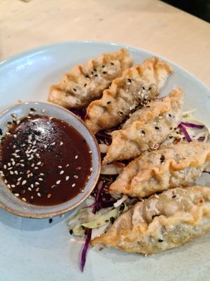 Dumplings at Home Vegan Bar in Docklands