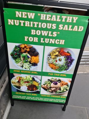 Bowls!! at Home Vegan Bar in Docklands