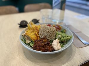 Mexican bowl  at Home Vegan Bar in Docklands