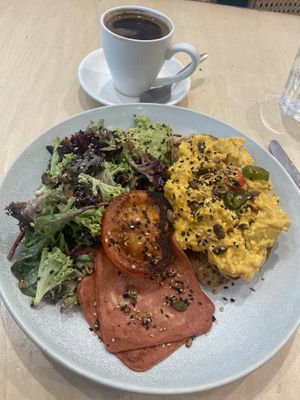 Big breakfast (with a couple of changes)  at Home Vegan Bar in Docklands