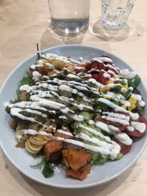 Pasta bowl  at Home Vegan Bar in Docklands