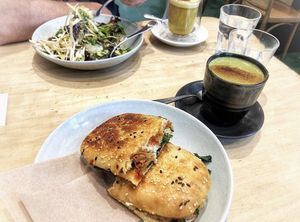   at Home Vegan Bar in Docklands