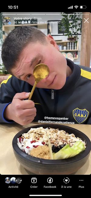   at Home Vegan Bar in Docklands