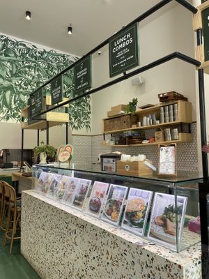   at Home Vegan Bar in Docklands