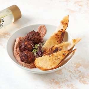 Falafel Plate at Home Vegan Bar in Docklands