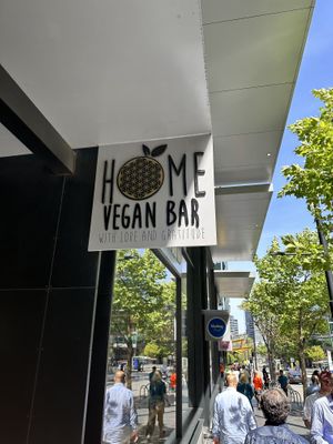   at Home Vegan Bar in Docklands