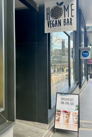 Front entrance   at Home Vegan Bar in Docklands