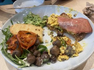   at Home Vegan Bar in Docklands