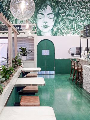 Mother Nature  at Home Vegan Bar in Docklands