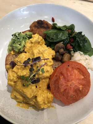 The big breakfast. Amazing.  at Home Vegan Bar in Docklands