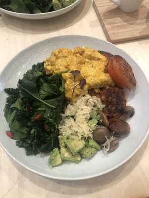 Brekky  at Home Vegan Bar in Docklands