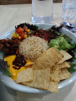 So yum at Home Vegan Bar in Docklands