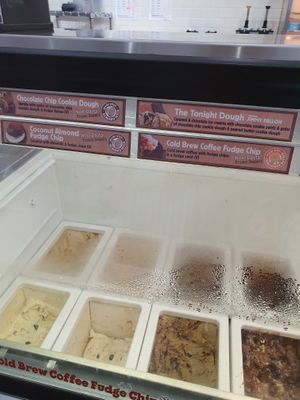 3 vegan flavours marked as Non-Dairy at Ben & Jerry's  in St Augustine