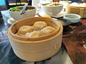 灌湯餃 at Pure Veggie House 心齋 - Xīn Zhāi in Kowloon